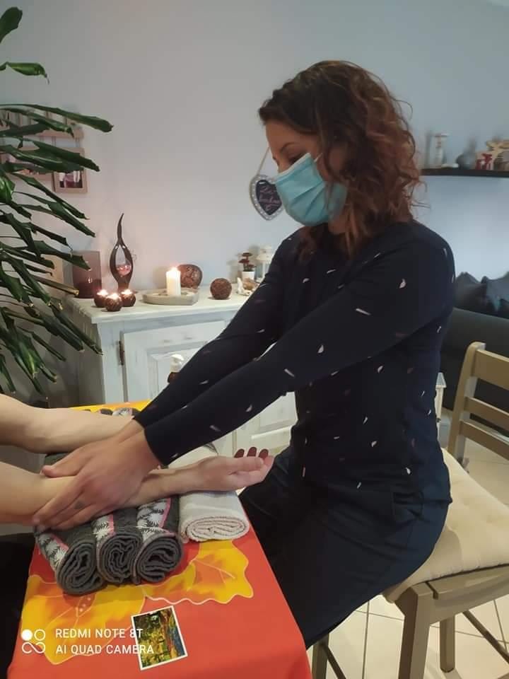 Massage réflexologie